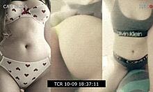 NAUGHTY STUDENT TEASES WITH MESSY TONGUE BEFORE WET MASTURBATION FRENZY!