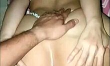 whoa that big ass latina shifts bikini aside for intense doggystyle pounding