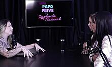 Safada Interview with Francis Simas and Thay Carioca Full of Putaria on Porn Cast Brazil Part 6