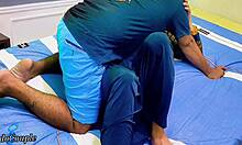 hijab stepsister's ass plugged deep by stepbrother's toy instead of pussy