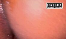 amateur ebony babe's deep pussy hammered in homemade full vid on sheer red