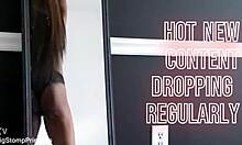 wanna watch this ebony twerk her huge ass shaking in sexy lingerie stay tuned?