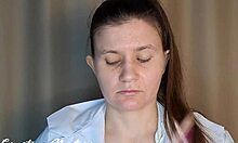 Toxic Russian Doctor Fails Domination! Patient Mouth-Fucks Her ASMR