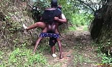 WOW! Busty ebony BBW takes all cock styles bush pounding eastsidebabe