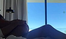 beach babe's perfect tits fucked after public exposure