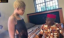 Step-grandpa's massive cock blessings pound horny big ass before city trip