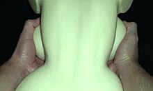 WOW SALLY BENT OVER DOGGY GETS HER FAT ASS POUNDED WITH CREAMPIE FINISH!