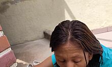 single mom candy seller craves daily cock dose she's total whore bent over rough doggystyle