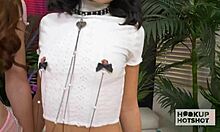 hey tiana and her teen bffs share sloppy blowjobs and rough monster cock riding