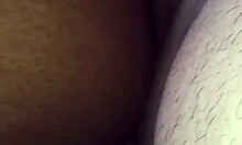 Latino Cock Deep in Black Girlfriend's Bedroom While Friend Watches