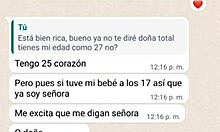 Chatting with Doña Mary, she sends hot nude dance videos from Mexico