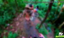 hey, think i can fuck these hot blonde and brunette babes in the woods?