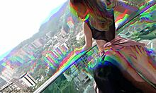 Whoa, Isabella fists Natasha's teen ass with BBC hard