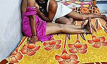desihotcouple's indian wife gets bedroom pussy lick blowjob fuck