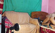 Lucky guys enjoy intimate moments with two black babes in steamy foursome Hanif Popy Khatun Mst Sumona Manik Mia