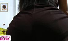 I Can't Stop Clapping My Big Ass on This Huge Black Cock in Lingerie