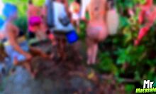 hey, think i can fuck these hot blonde and brunette babes in the woods?