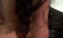 Amanda Black takes double older British big cocks