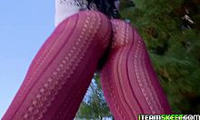 Hey, you seeing Amilia Onyx bounce her big jiggly ass on that patio furniture? Damn!