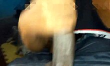 after studying she sneaks off to friends for some bent over monster cock pounding