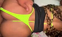 Brazilian bikini wife pov fucks husband's friend latina ass worship