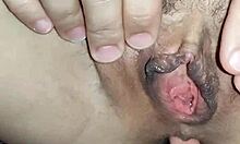 skinny wife bent over with natural tits takes doggy n missionary pounding
