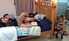 hey boyfriend, you watching me rip clothes off and fuck your maid?