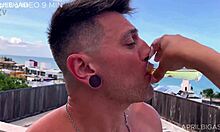 two brazilian whores april bigass and maidensplace swallow piss deepthroat ass rimjobs