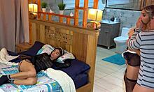 hey boyfriend, you watching me rip clothes off and fuck your maid?