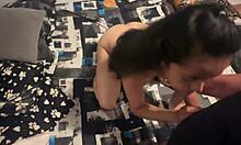 joven tetona con culo perfecto mama y traga toda la leche!