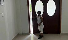 sexy pregnant latina stepsis trapped offers tight pussy fuck for rescue creampie