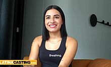 18yo latina bubble butt rides producer's big cock in casting interview