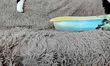 perfect body babe teases huge tits posing solo on webcam full version