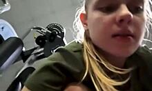 Famous Pornstar's Gym Fingering Session Hits Wet Orgasm Peak?