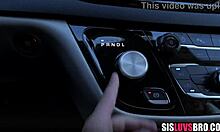 step sis pays bro for ride with her tight pussy uh yeah!!