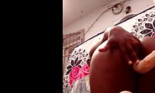 Homemade Outdoor Doggystyle Pounding Ends with Cumshot on Shaved Ass