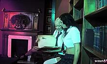 Two Big Tits Blondes Take Rough Double Doggie And Cowgirl From Monster Cocks Foursome!