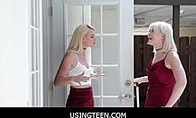 Stepsisters Nikki Sweet Sabrina Snow freeuse for husband cock