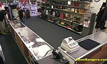 Desperate Nerdy Teen Sucks Monster Cock Then Fucks for Quick Cash