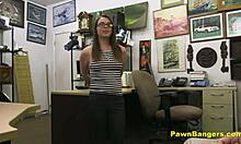 Desperate Nerdy Teen Sucks Monster Cock Then Fucks for Quick Cash