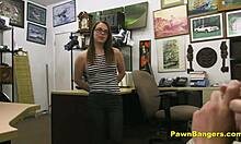 Desperate Nerdy Teen Sucks Monster Cock Then Fucks for Quick Cash