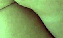 close-up wet ass massage on british milf with clit piercing