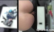 Short Hair Teen 18+ Bent Over and Ridden Hard by Cop for Her Shoplifting Bust