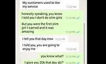 naija babe chats then gets fucked hard on webcam