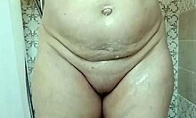 Housewife Sneaks Quick Orgasm During Mummification Session