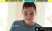 mommy's boy katie morgan caught fucking reagan foxx's stepson turns into hot threesome