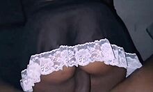 Big Ass Ebony Students Bent Over Moaning As BBC Pounds Tight Pussy For Cash Creampie