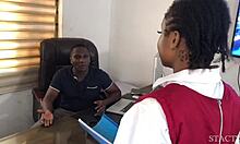 naughty student sneaks sweet pussy ride on master's cock for top grades