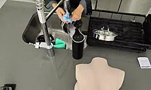 i kept fucking the sex doll right in front of my horny stepmom to test her