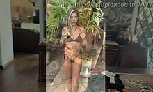 Skinny busty 18yo Brazilian teen, wanna fuck her backstage right now?